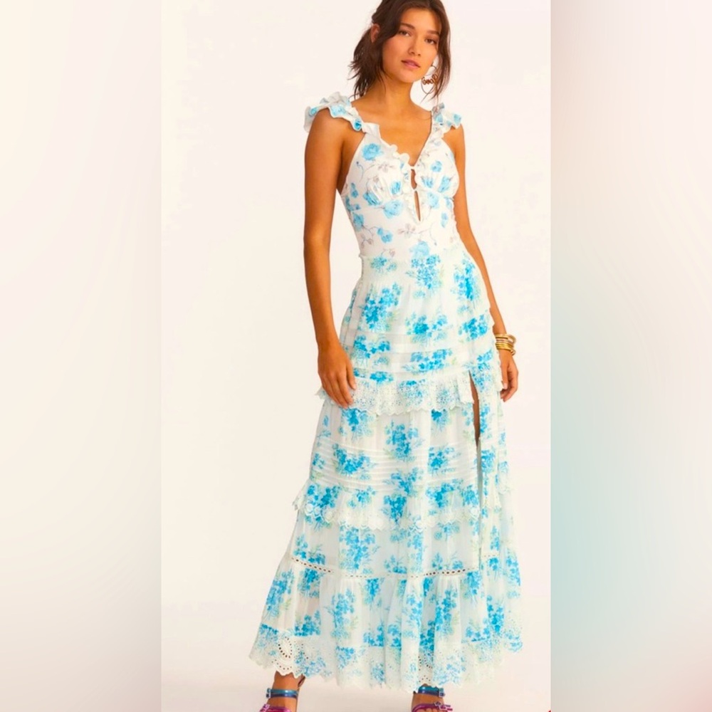 Love shack fancy Ariah Maxi Skirt